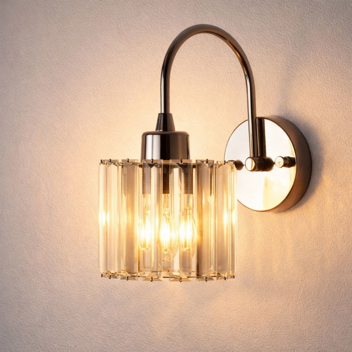 Opviq Lámpara de pared Yakops - 15710 - A en Cromo Opviq Lámpara de pared Yakops - 15710 - A en Cromo